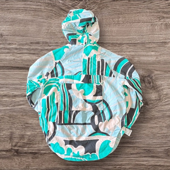 NWT Free People Singin' In The Rain Printed Packable Jacket in Wave Runner - Picture 7 of 7